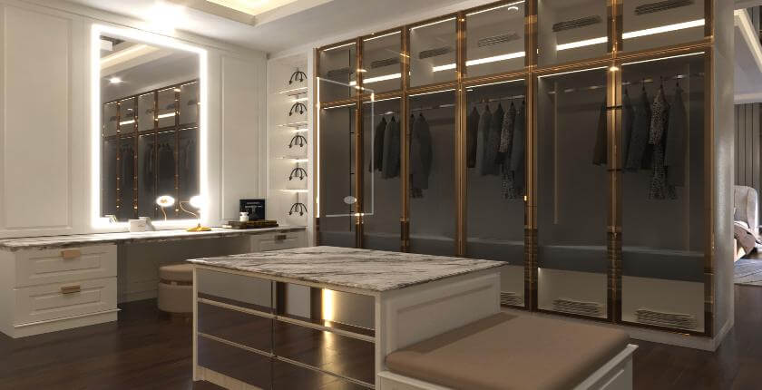 Bespoke Dressing Room in Devon